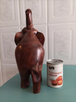 Elefant decoratiu de fusta