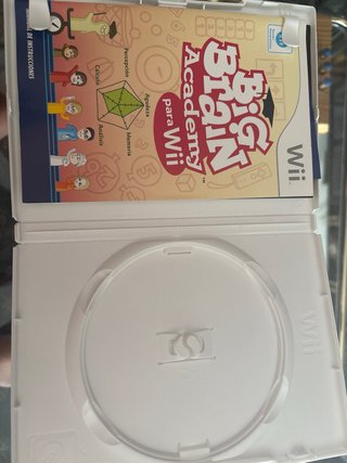 Caja juego e instrucciones Big Brain Academy Wii