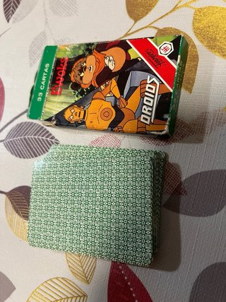 Baraja Completa de cartas Ewoks Droids Fournier