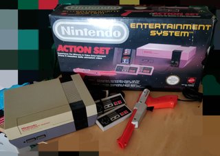 Nintendo NES Action Set Console