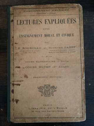AÑO 1926 LIBROS ESCOLARES