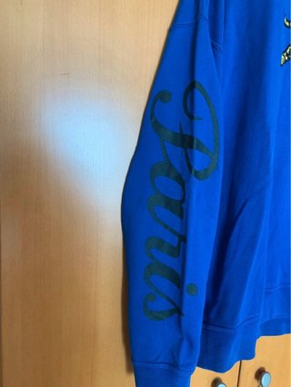 Sudadera Kenzo Azul con Tigre Bordado