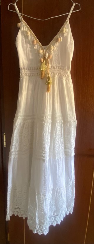 Vestido Ibicenco Blanco