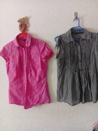 Pack 2 Blusas Tommy Hilfiger Talla S