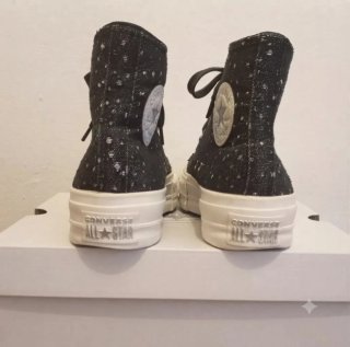 Zapatillas Converse All Star Botas Negras Talla 38