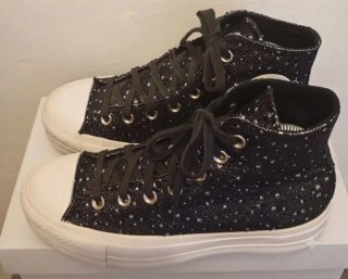 Zapatillas Converse All Star Botas Negras Talla 38