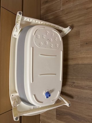 Bañera y soporte para bebé