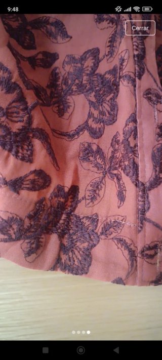 Blusa Zara bordada