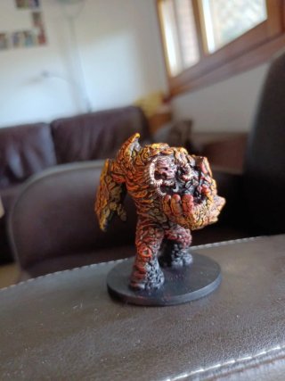 Miniatura Demonio de Magma