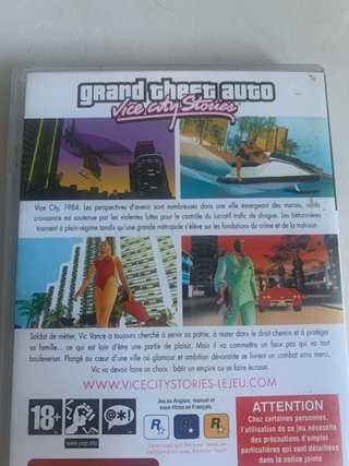 Juego PSP Grand Theft Auto: Vice City Stories