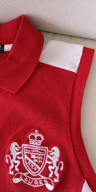 Polo Ralph Lauren senza maniche donna taglia S