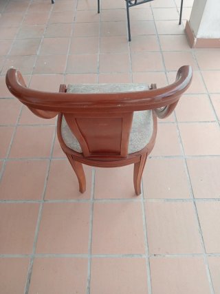 6 sillas de madera elegantes,vintage