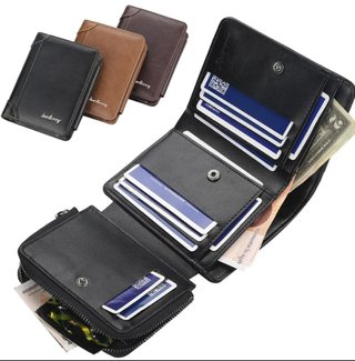 Cartera billetera negra hombre