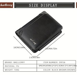 Cartera billetera negra hombre