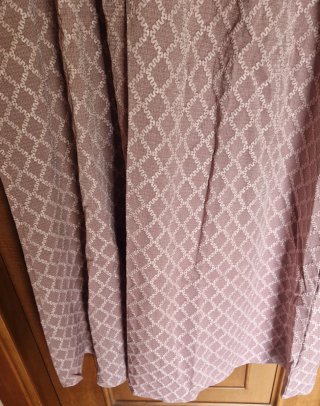 Vestito donna elegante oro e rosa