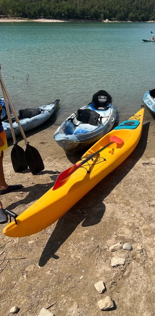 Kayak 1 plaza amarillo
