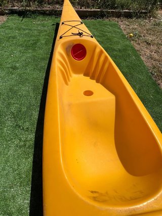 Kayak 1 plaza amarillo - buen estado.