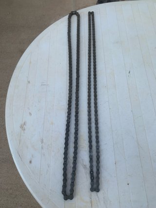Juego de cadenas Mobylette