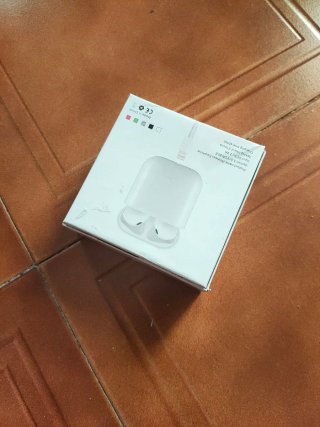 Cascos Inalámbricos i12 TWS Blancos