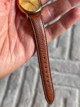 Orologio Seiko Quartz Donna Pelle NUOVO NOS 30mm