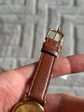 Orologio Seiko Quartz Donna Pelle NUOVO NOS 30mm