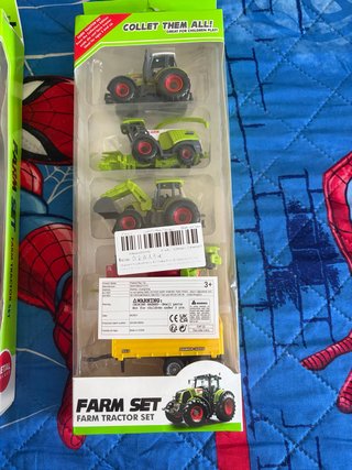 Set de Tractores de Granja