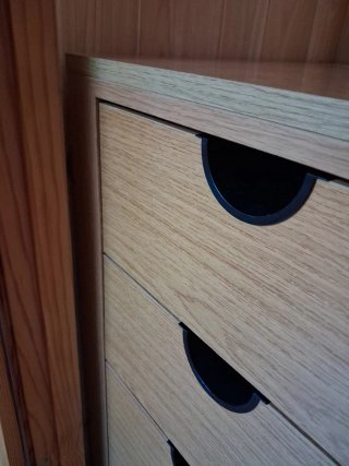 Cajonera 45cm, 4 cajones madera