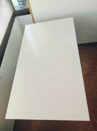 Mesa de cocina plegable blanca Ikea 6 cajones