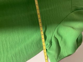 Vestido verde sin estrenar talla única