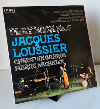 3 LP  Jacques Loussier Bach