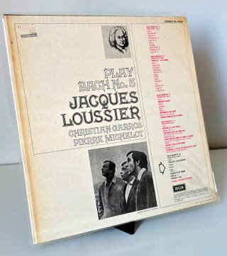 3 LP  Jacques Loussier Bach