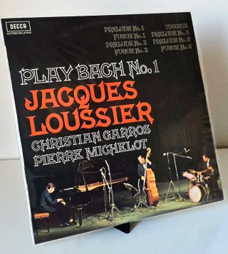 3 LP  Jacques Loussier Bach