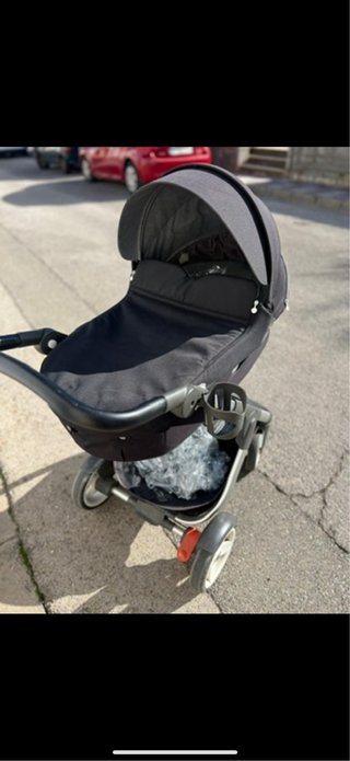Carrito Stokke con accesorios