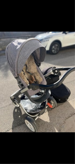 Carrito Stokke con accesorios