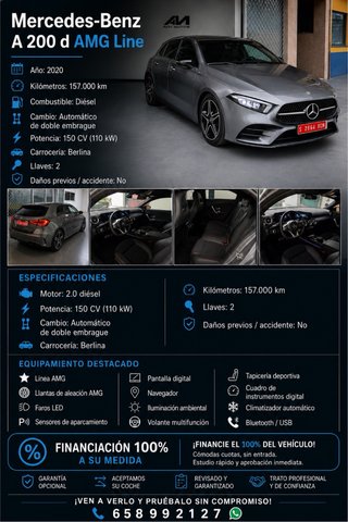 Mercedes-Benz Clase A200 d AMG Line