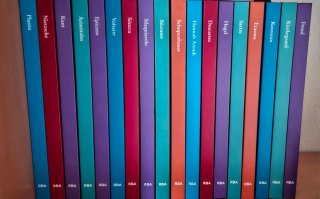 Colección de libros de filosofía