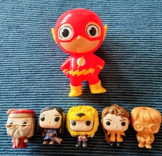 Figuras Funko Pop DC y Harry Potter