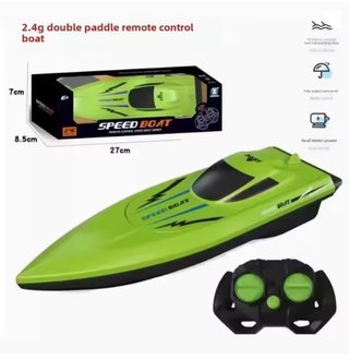 Mini barco por control remoto teledirigido