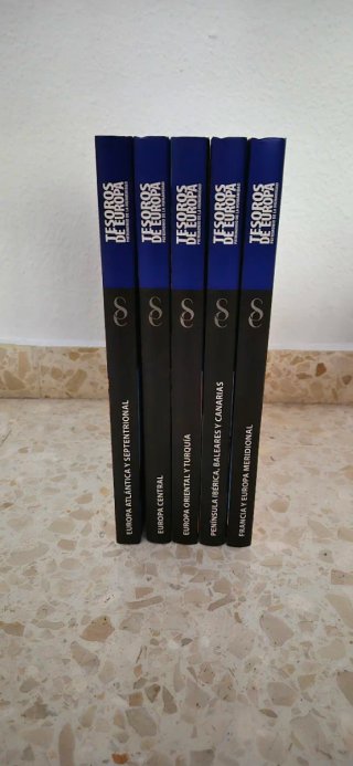Colección libros Tesoros de Europa