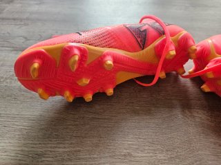 Botas de fútbol Puma Talla 32 Naranja/Rosa