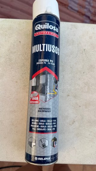 Lote 4 Espumas Poliuretano: Bostik, Quilosa, Souda