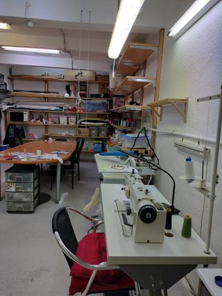 Máquina de coser industrial