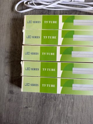 5 Tubos LED T5 para Cultivo Profesional
