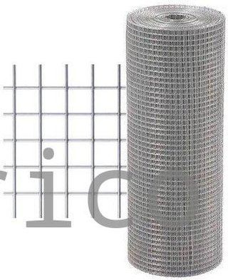 Malla Electrosoldada Galvanizada - 102x51 mm - 2,7 mm - 1x25 m