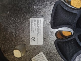 Cecotec Casco Urbano y Montaña para Bicicletas L-XL  Gris Cecotec
