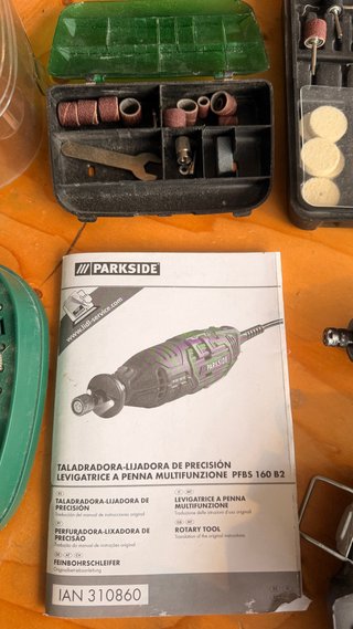 Parkside PFBS 160 B2 Taladro Lijador Precisión