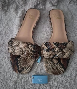 Sandalias Alma en Pena Piel Serpiente