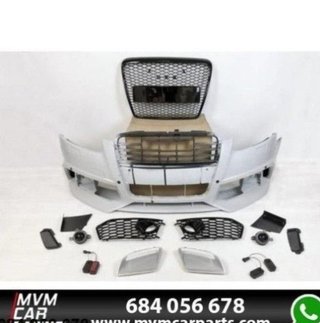 Paragolpes Delantero Audi A6 C6 2009-2012 Look RS6