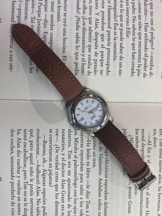 Reloj Lorus Sport Blanco y Marrón