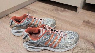 Zapatillas Adidas Adistar Cushion Gris Naranja